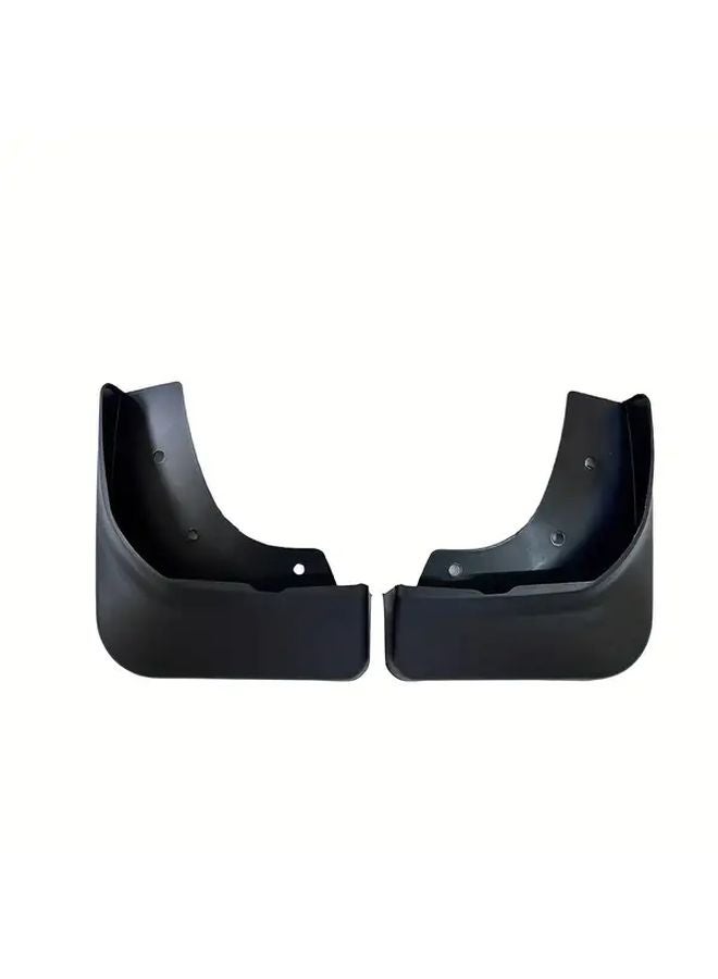 Peugeot 2008 Front Rear Mudguard Clips Set Black 4pcs Plastic - Image 5